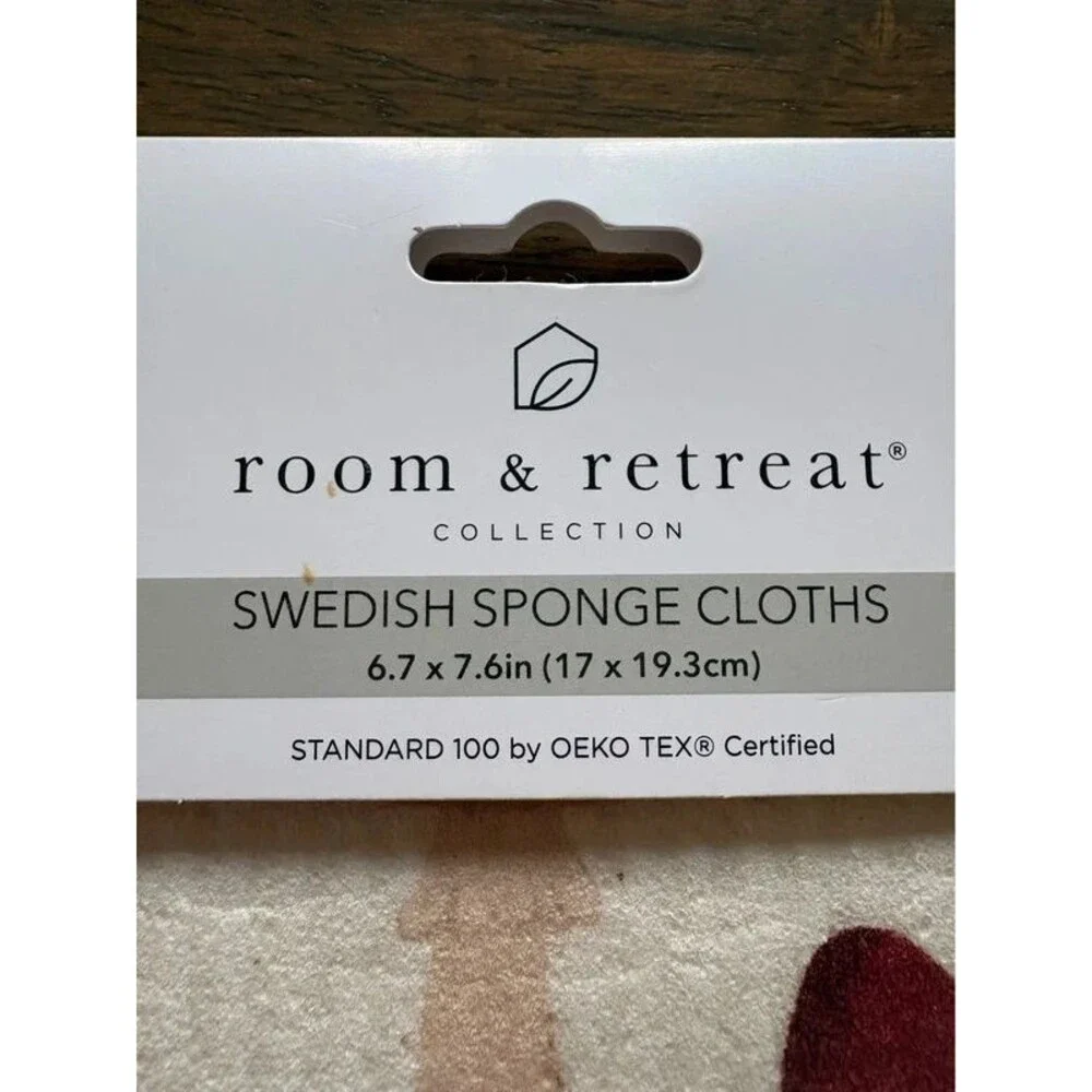 Swedish Sponge Cloths Mushrooms Cherries